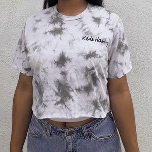 keith haring crop top